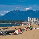 Kitsilano пляж, Ванкувер