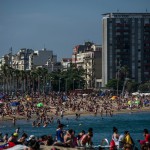 Пляж La Barceloneta, Барселона