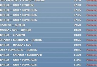 Донецкий аэропорт закрыт