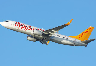 Изменение времени прибытия рейсов авиакомпании Pegasus Airlines по маршруту Стамбул-Харьков-Стамбул