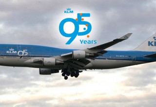 95 лет истории авиакомпании KLM